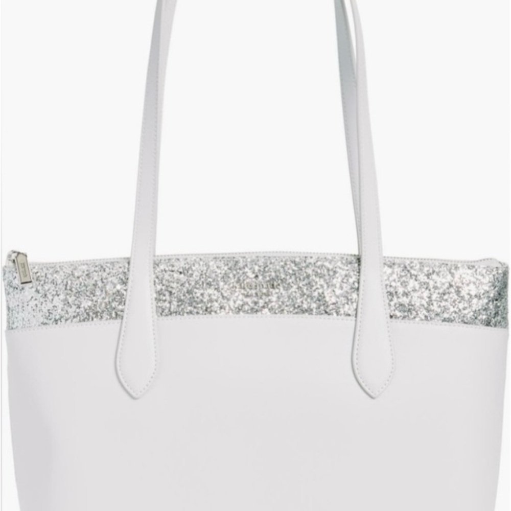 NEW WITH TAGS
Kate Spade Flash Glitter Tote - Gray